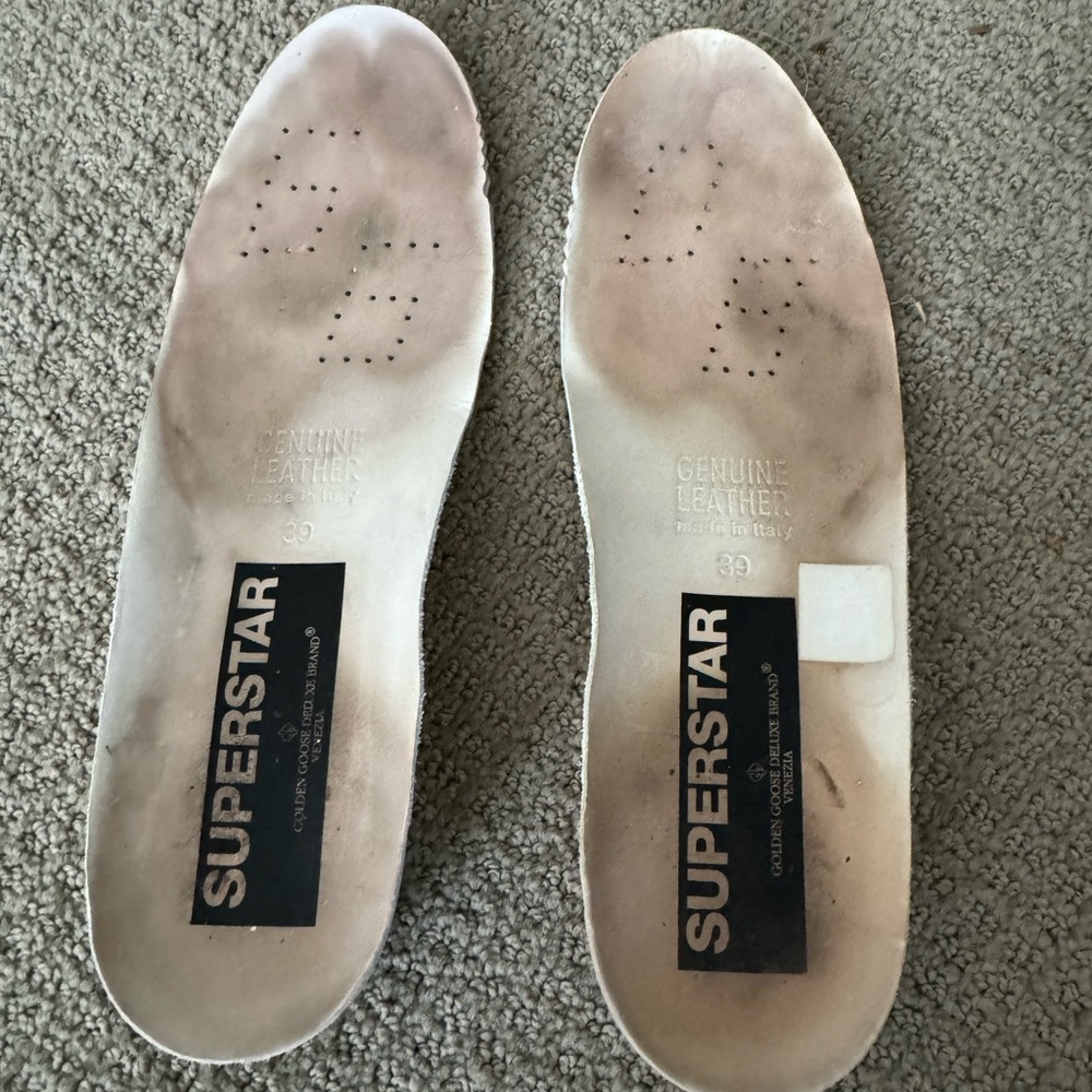 Golden Goose Superstar Size 39 Insert